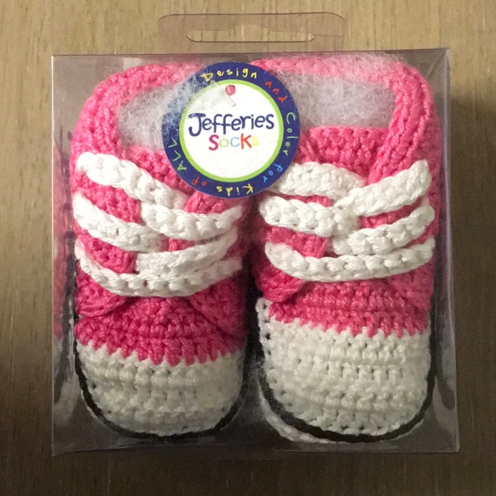 NEW Jefferies Sock booties, size 0-1